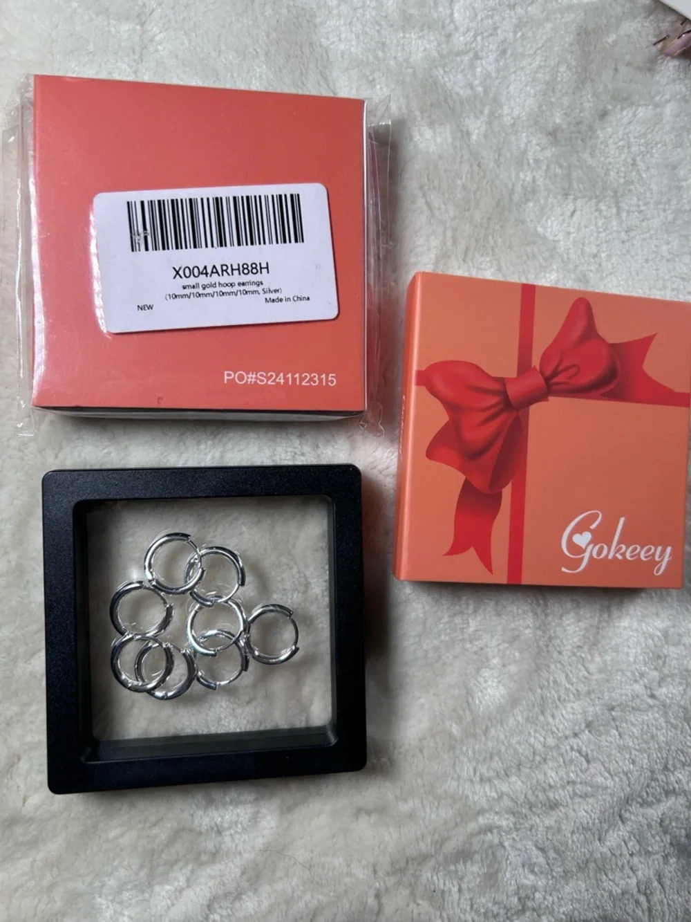 NWT Jewelry Bundle, Daughter Butterfly Huggie Hoops earrings
